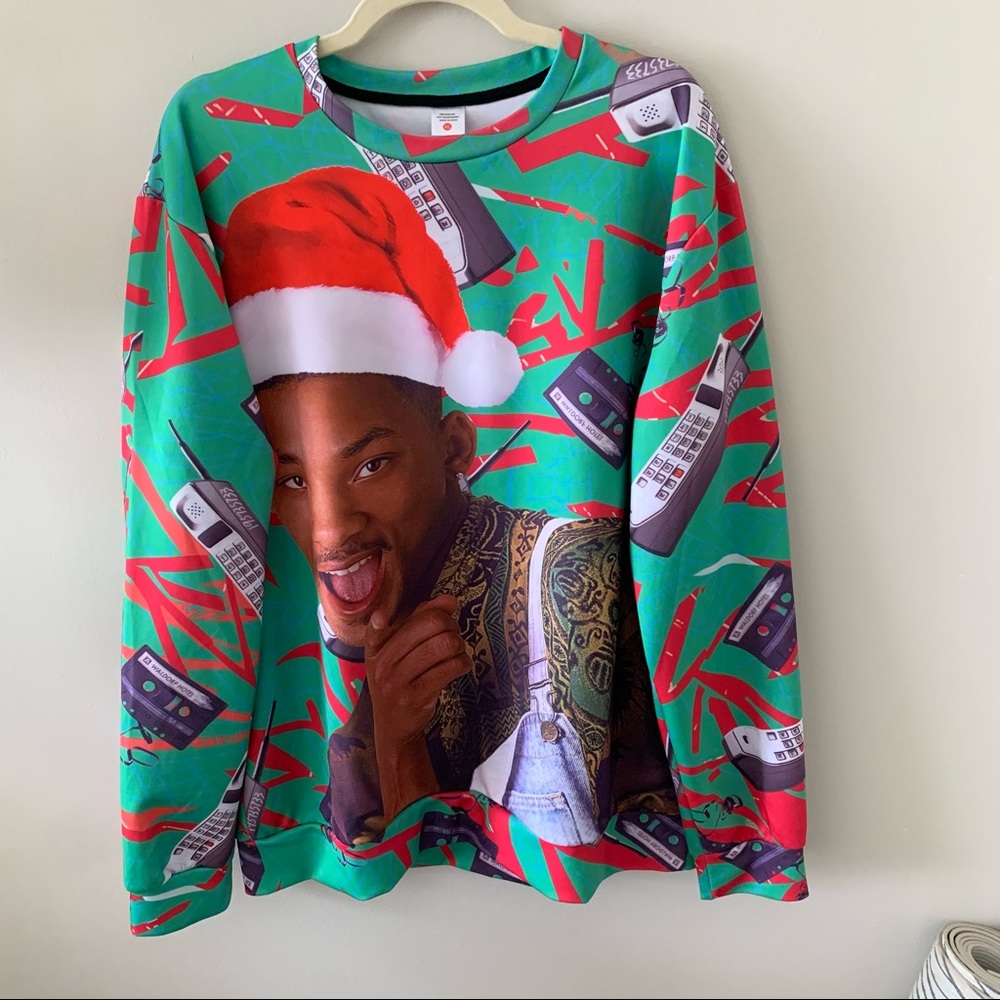 4/$20 Will Smith graphic sweatshirt